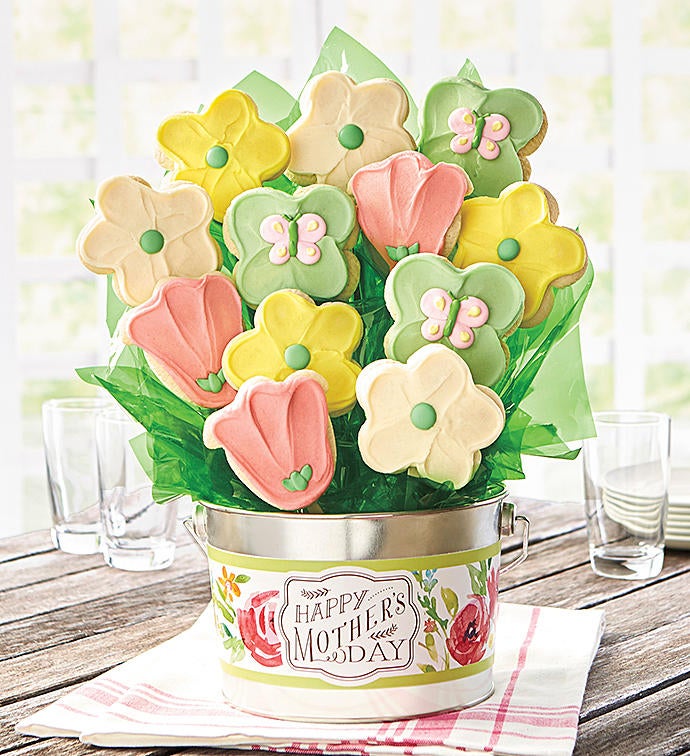Happy Mothers Day Cookie Flower Pot
